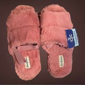 Dearfoams Women’s House Slippers Large 9-10 Rosewood